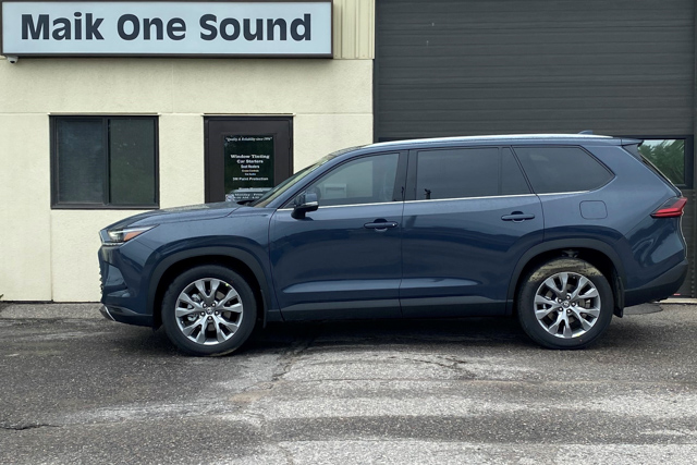 Toyota 2025 Grand Highlander with professional window tint in North Bay
